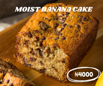 MOIST BANANA CAKE
