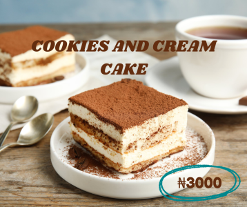 COOKIES AND CREAM CAKE