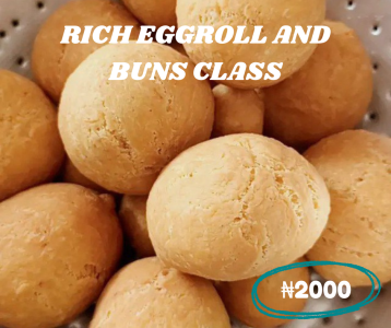 RICH EGGROLL AND BUNS CLASS